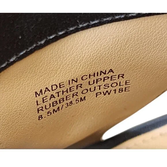 New MICHAEL Kors Black Suede Leather Isabella Open Peep Toe Heels Bootie Shoes - Picture 12 of 16